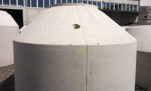 tanque de agua elevado de concreto